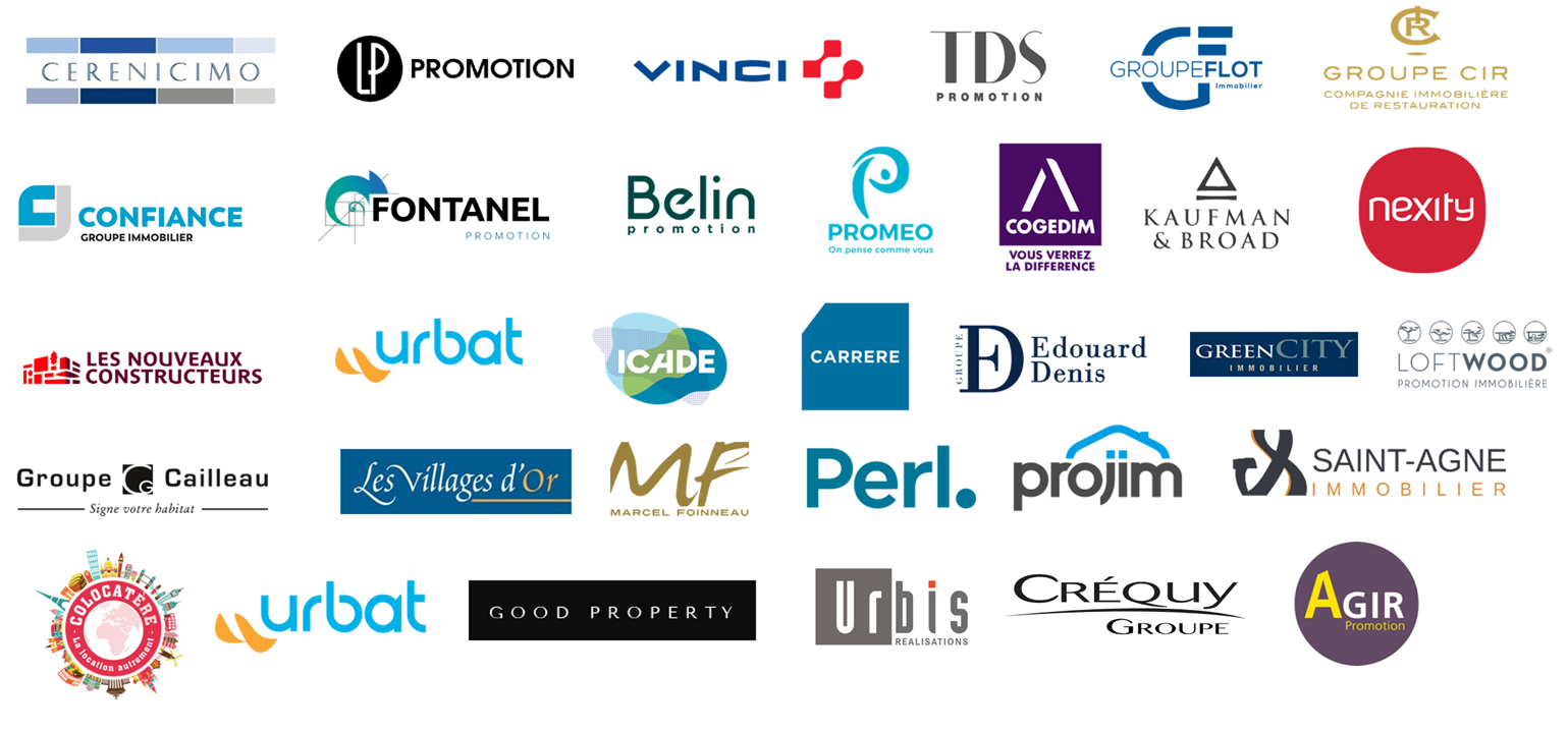 liste des logos des partenaires immobiliers